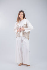 Reversible Cardigan - Beige