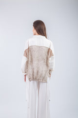 Reversible Cardigan - Beige