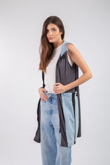 Denim Pocket Cardigan