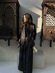 sleeveless Denim Set