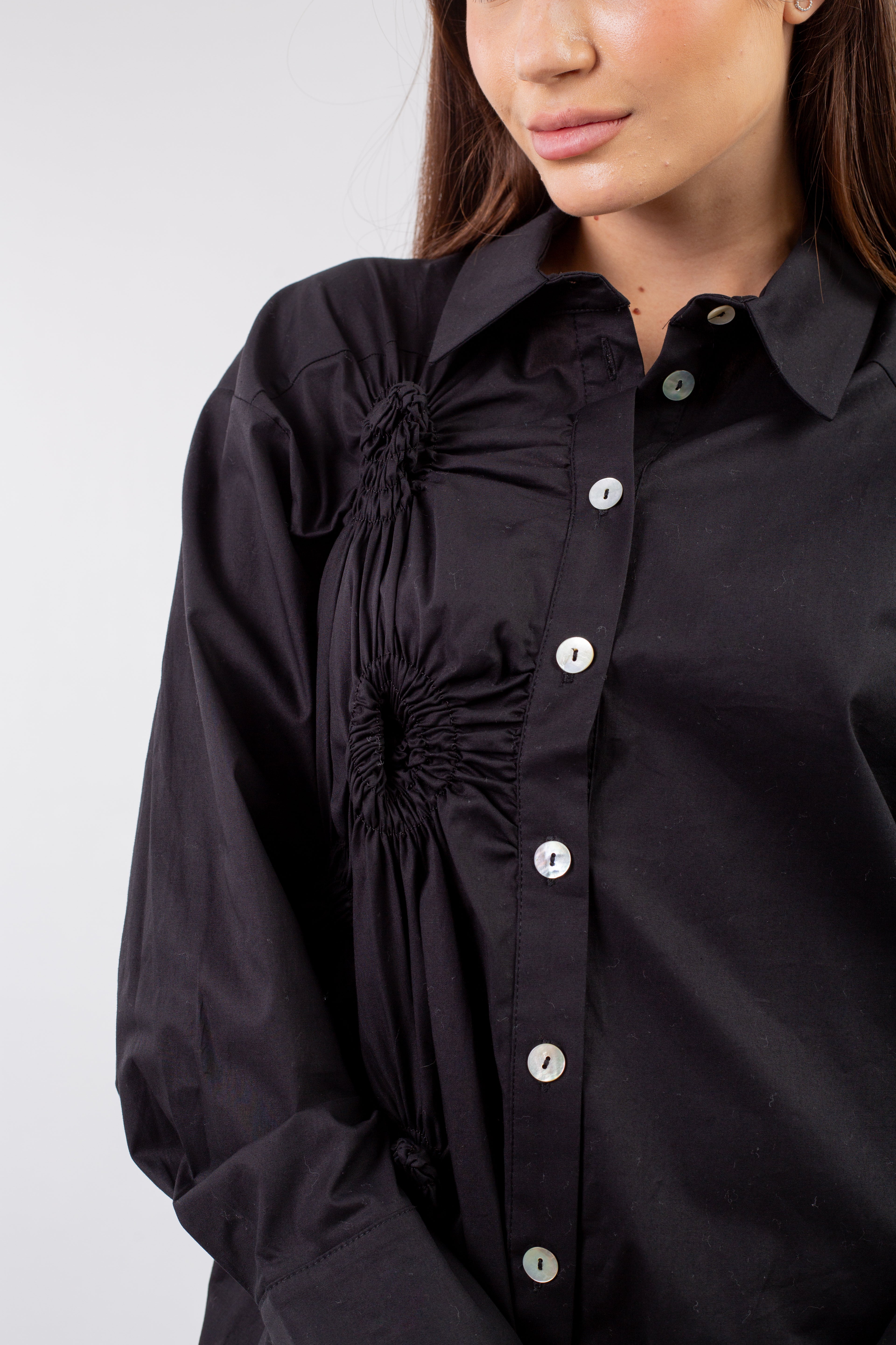 Cluster Side Shirt _ Black