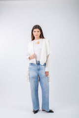BackNet Cardigan - Beige