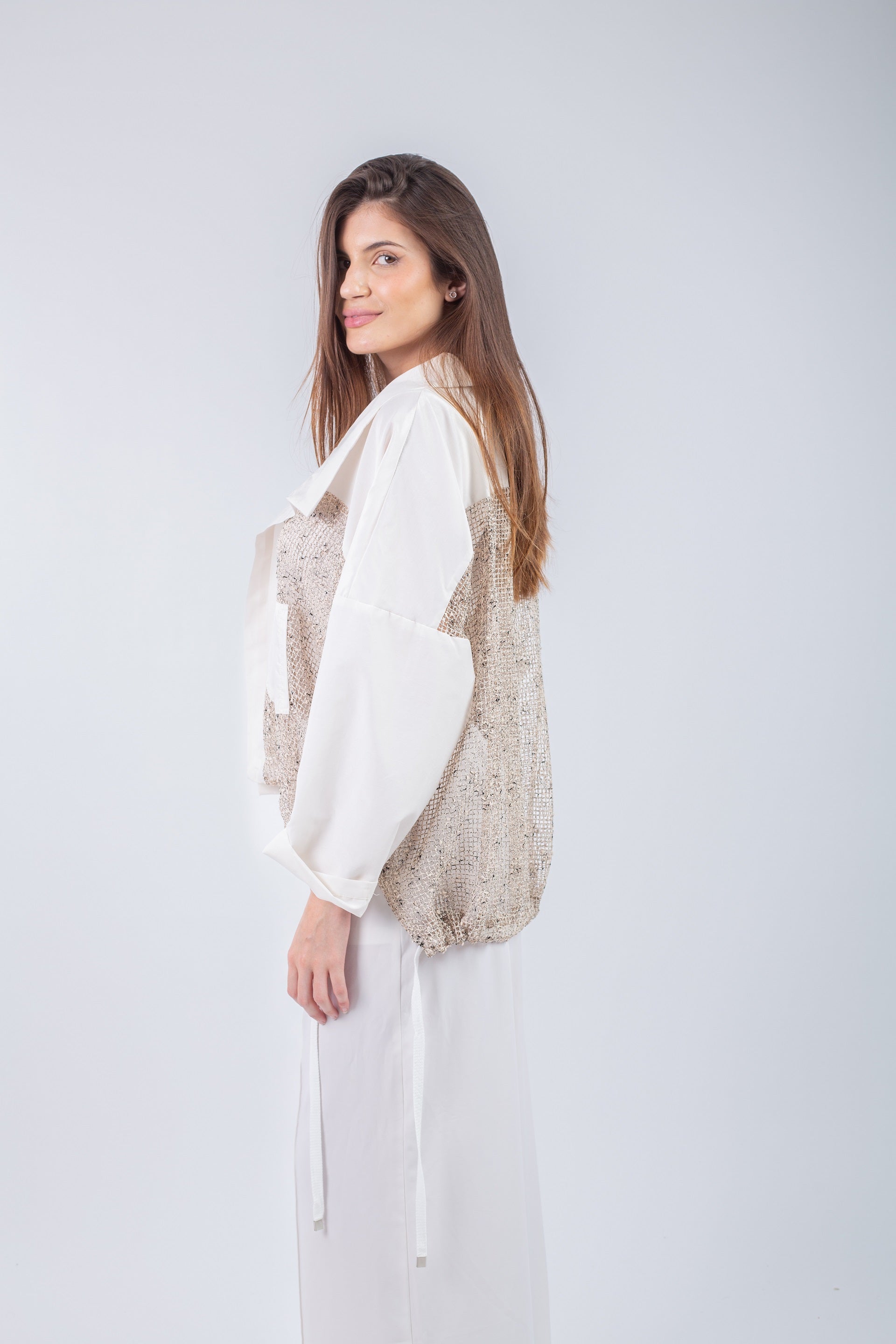 Reversible Cardigan - Beige