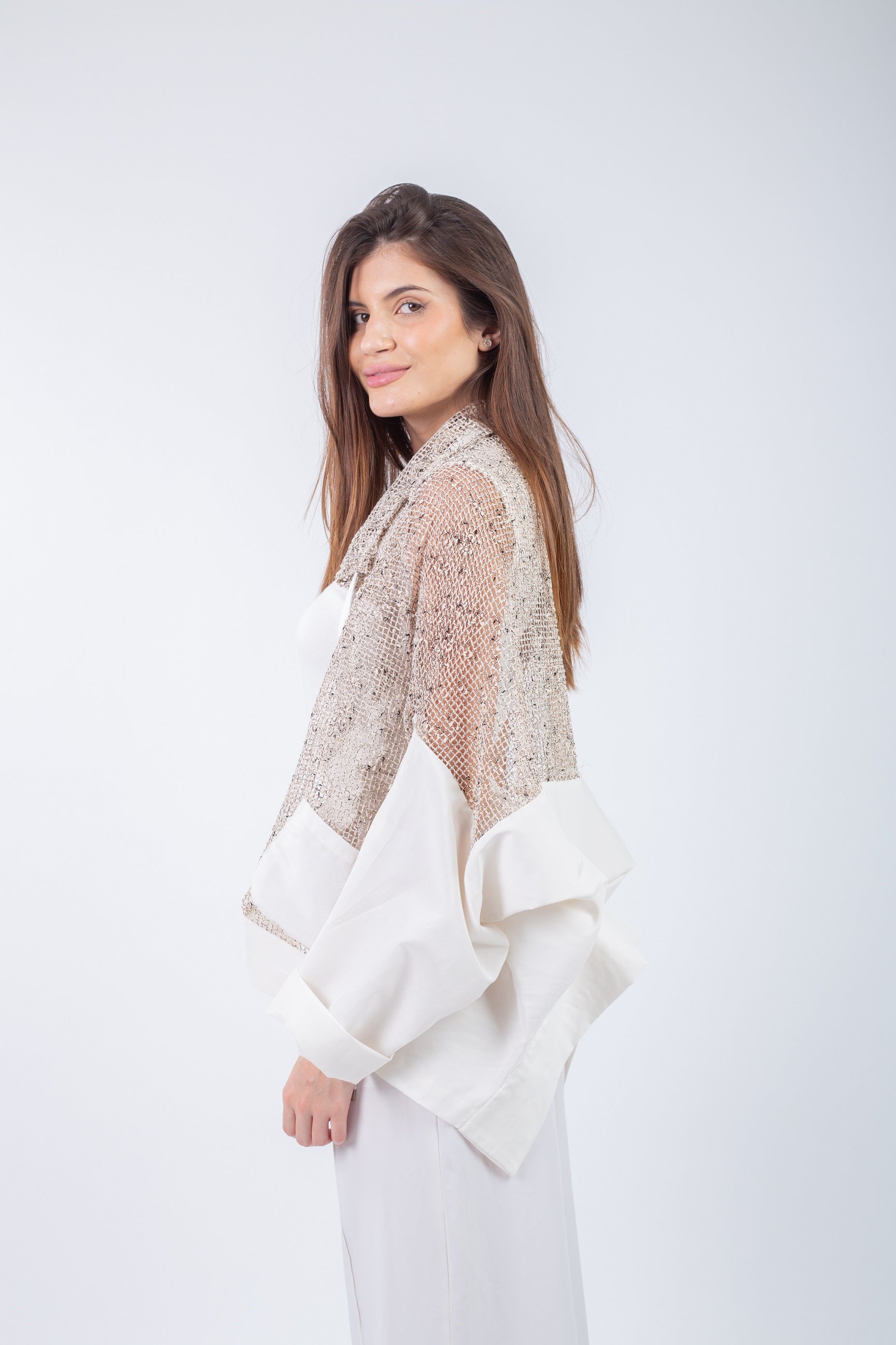 Reversible Cardigan - Beige