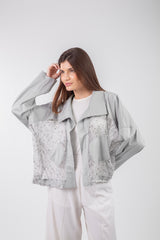 Reversible Cardigan - Grey