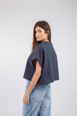 Denim vest